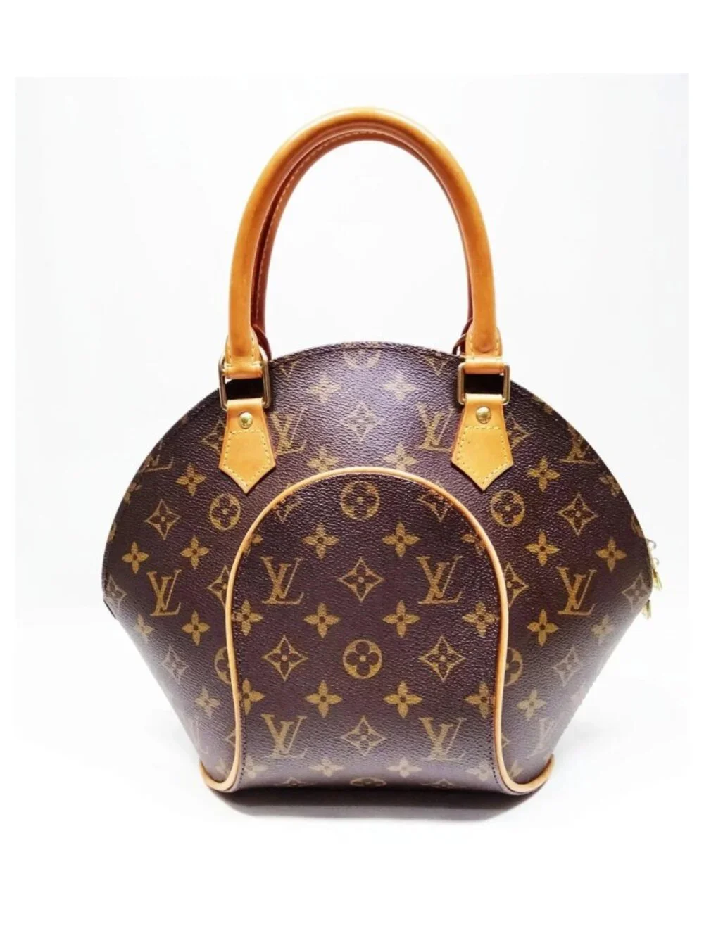 Authentic Louis Vuitton Ellipse PM Monogram Canvas Handbag Satchel